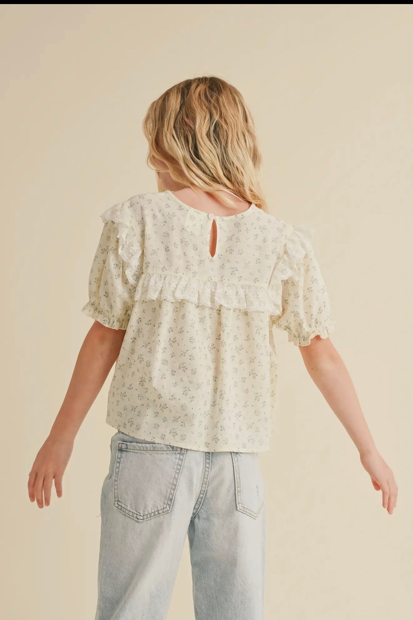 Tween Girls Kids Flowy Top