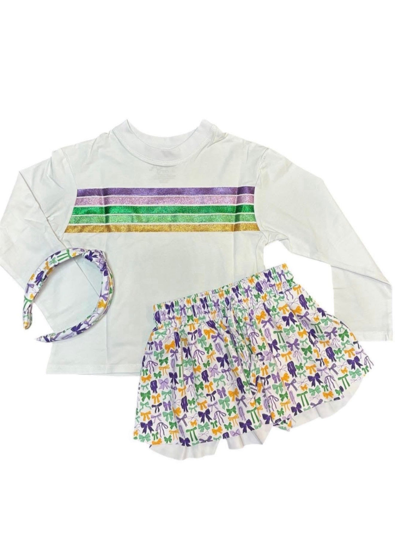 Bow butterfly shorts