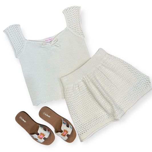 Ivory Detail Skort