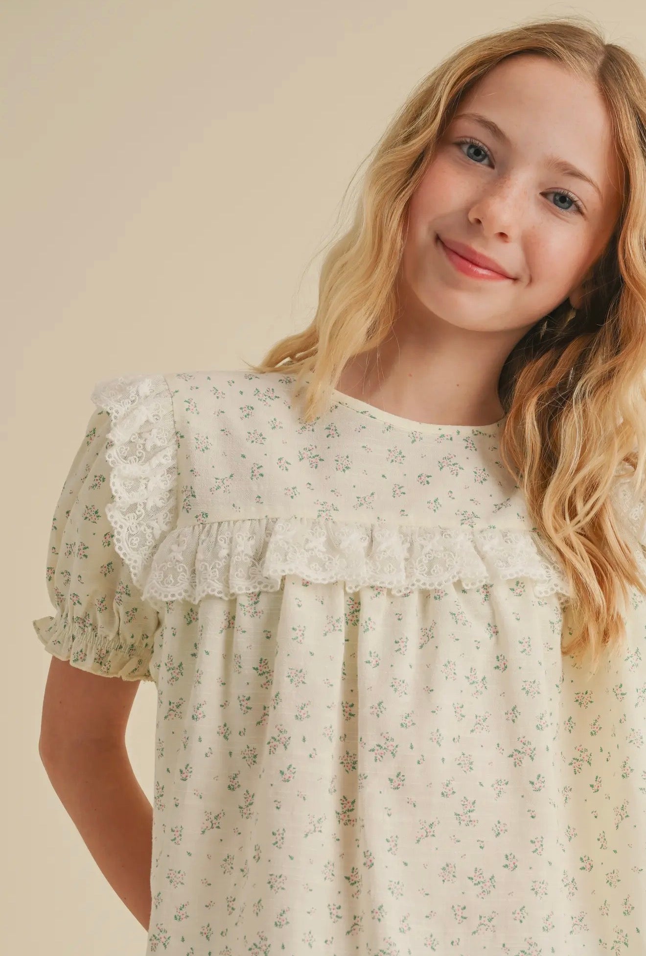 Tween Girls Kids Flowy Top