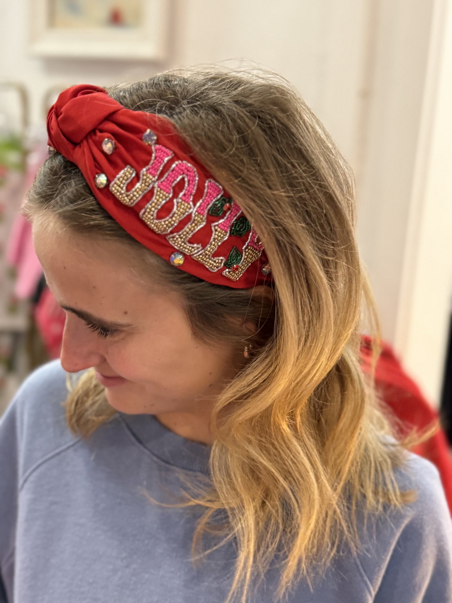 HOLLY JOLLY CHRISTMAS HEADBAND