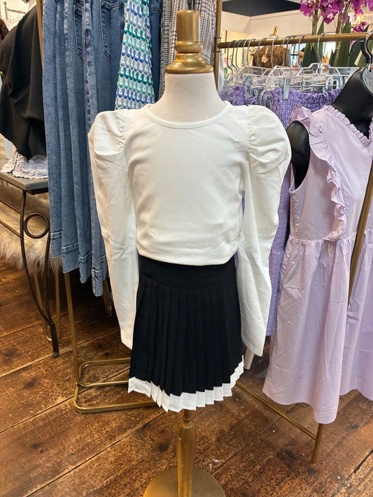 Black and White Skirt