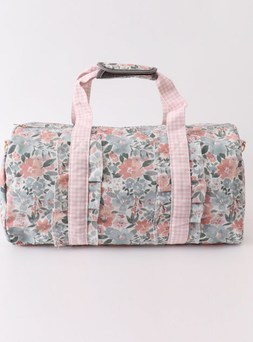 PINK FLORAL TRAVEL BAG