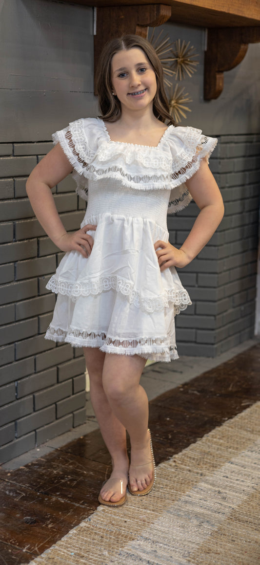 Wyatt Dress in White