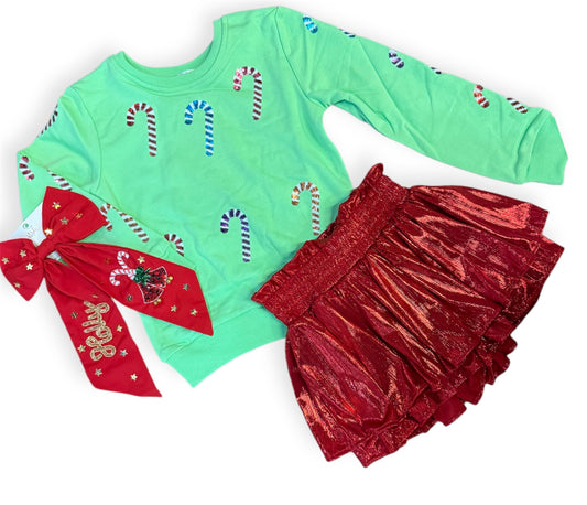 Sequin Candy Canes