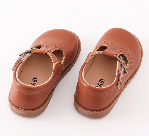 Brown Vintage Leather Shoes