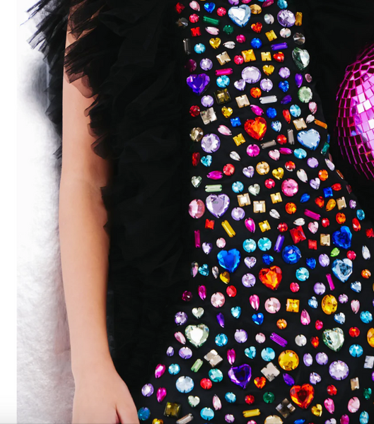 Bejeweled Gem Dress