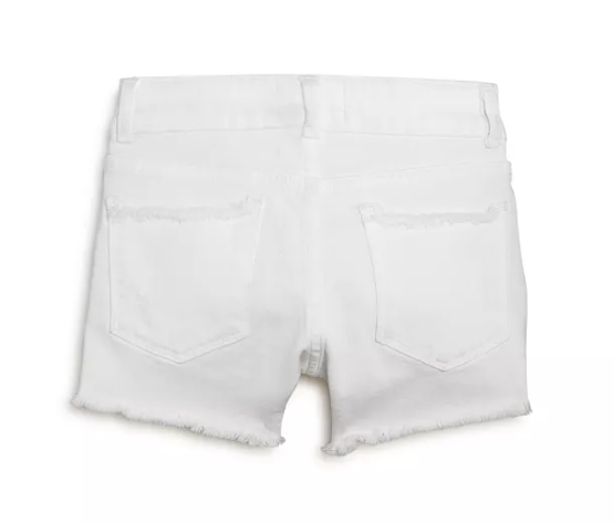 Lucy High Rise Shorts in White