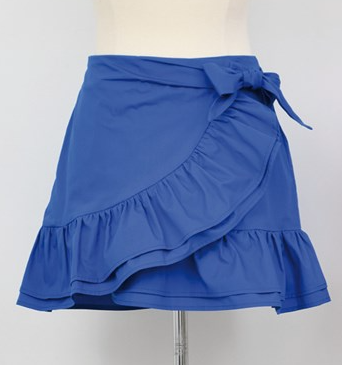 MMLAS117CP GIRL WOVEN SKIRT in Electric Blue
