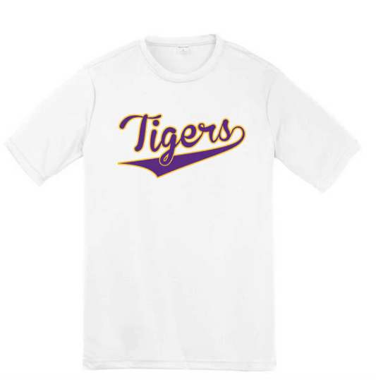 Tigers White Dri Fit