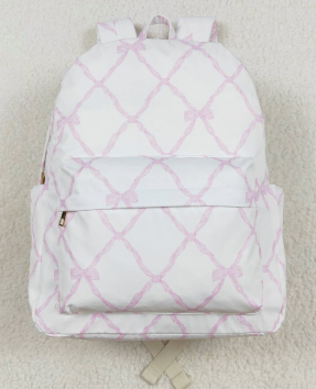 Pink Bow Backpack