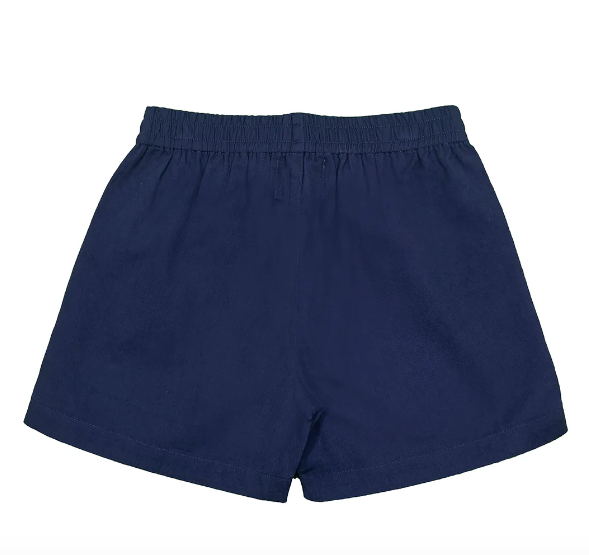 Naples Elastic Waist Shorts in Green