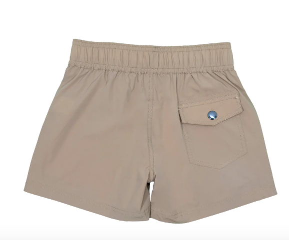 Inlet Performance Shorts in Khaki