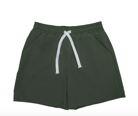 Topsail Performance Shorts in Olive