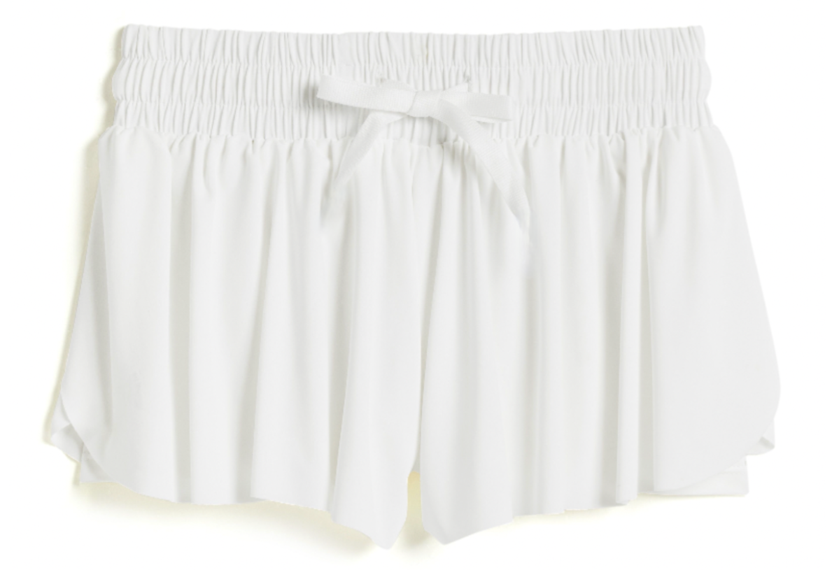 Butterfly Shorts in White