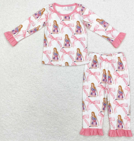 Pink Bow Detail Tay Pajamas