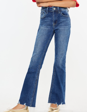 High Rise Medium Wash Jeans