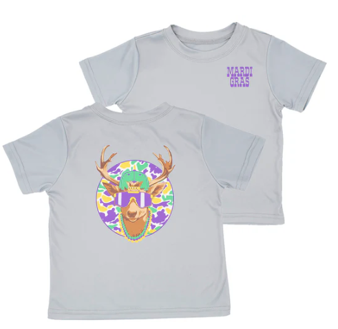 Camo Deer Mardi Gras