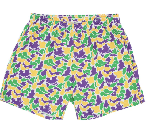 Mardi Gras Camo Billy Short
