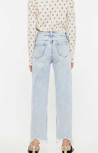 YOUTH OPEN PACK CROPPED STRAIGHT JEANS