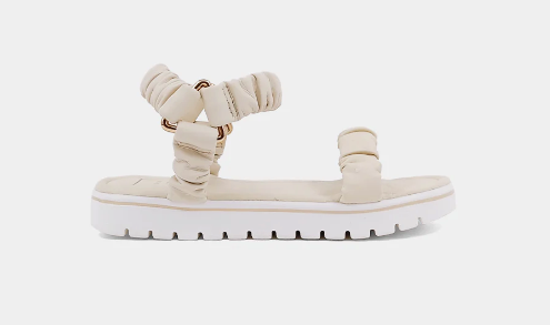Bruna Kids Sandal in Bone