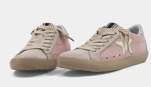 Paula Kids in Mauve Croc SHUSHOP