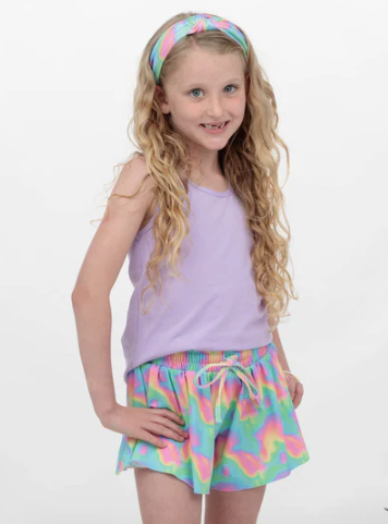 Neon wave Butterfly Shorts