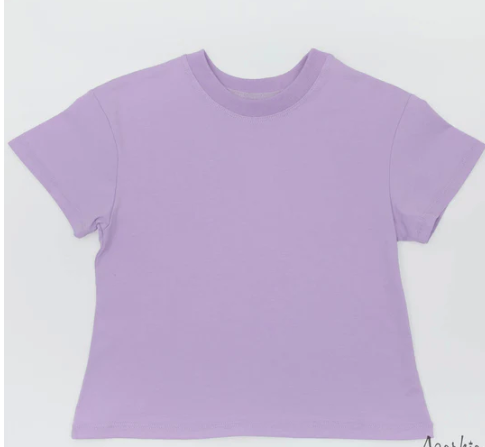 Boxy T’ in Lavender