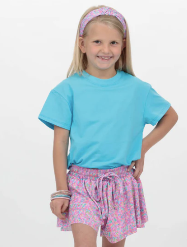 Boxy T’ in Turquoise
