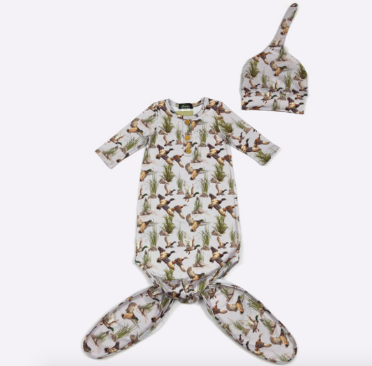 Duck Baby Knotted Gown