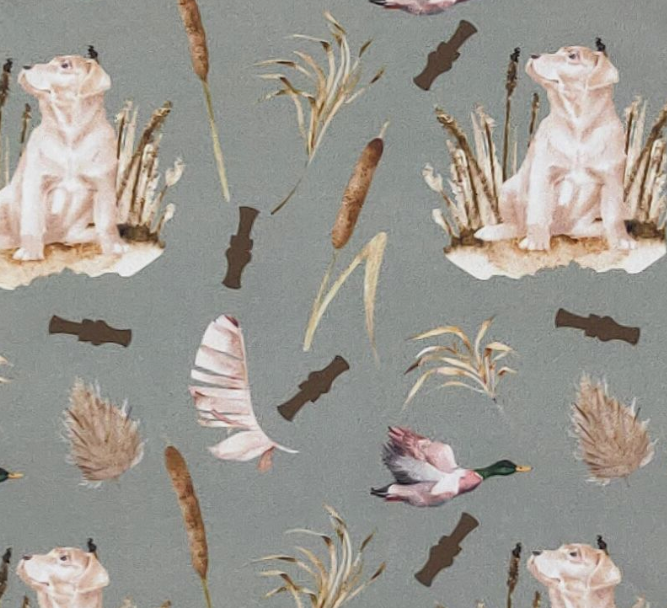 Dog Duck Hunt Boy Romper