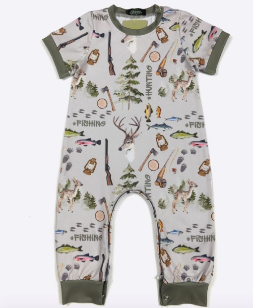 Fishing Boy Romper