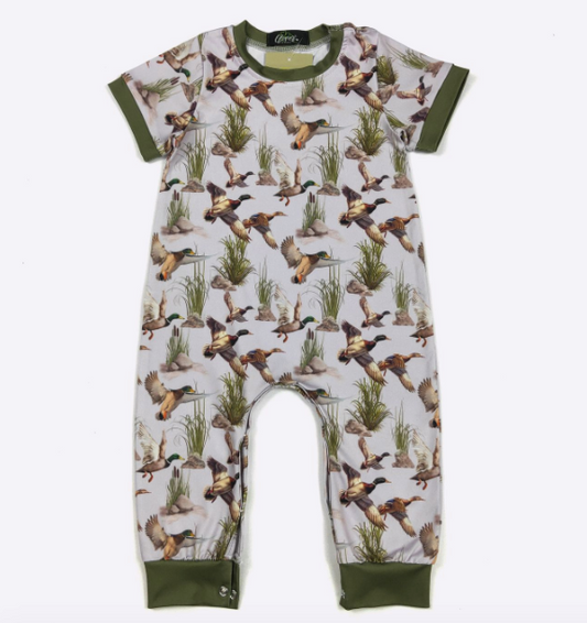 Mallard Flight Boy Romper
