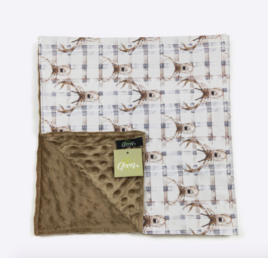 Plaid Deer Blanket