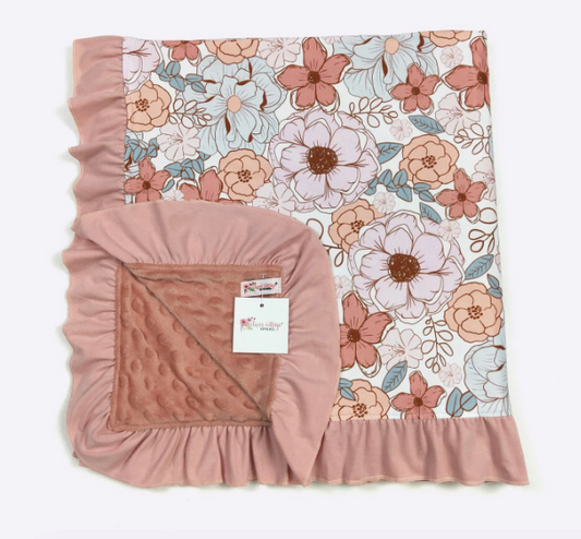 Twillight Blooms Blanket