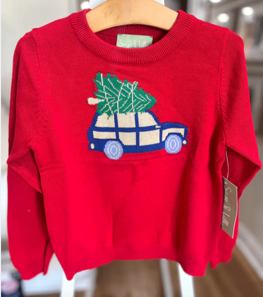 Christmas car sweater