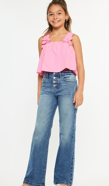 Youth High Rise 90's Flare Jeans