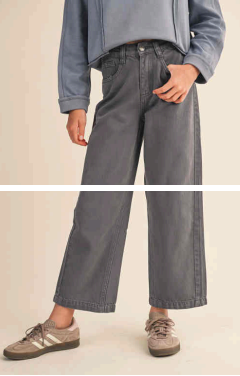 Charcoal barrel Jeans