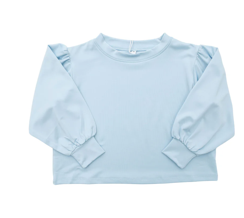 Box top blue Long sleeve