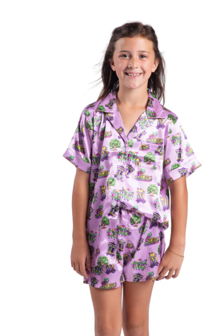 Kids Krewe Silk Jammies