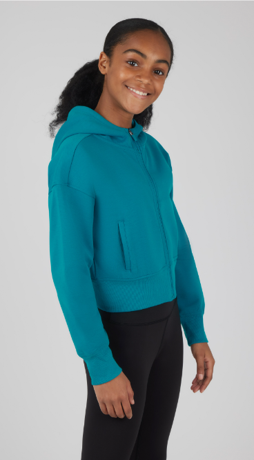 Girls Scuba Full Zip Hoodie