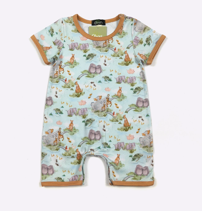 Aqua Noah Boy Romper