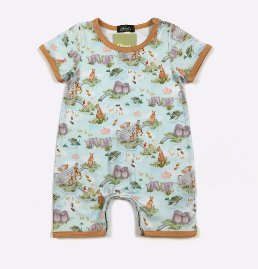 Aqua Noah Boy Romper