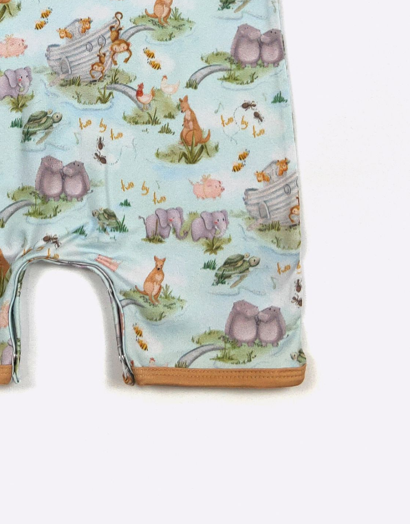 Aqua Noah Boy Romper