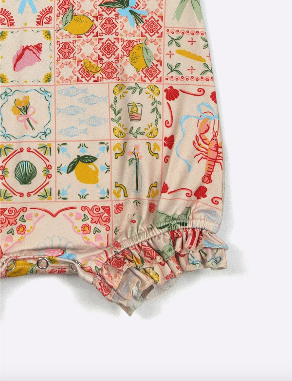Coastal Chic Baby Romper