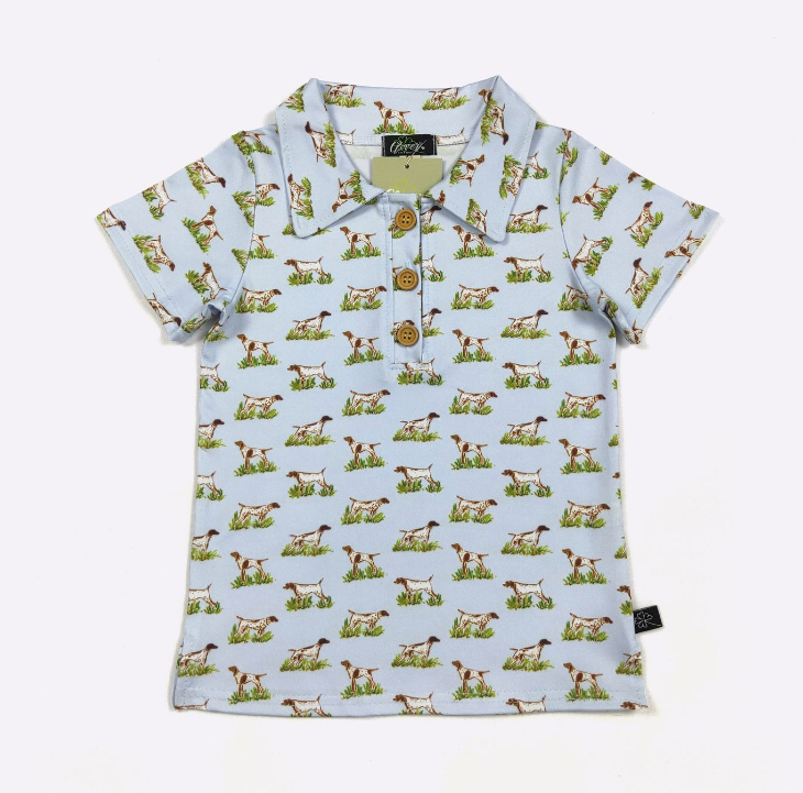 Pointer Hunt Boy Collar Shirt