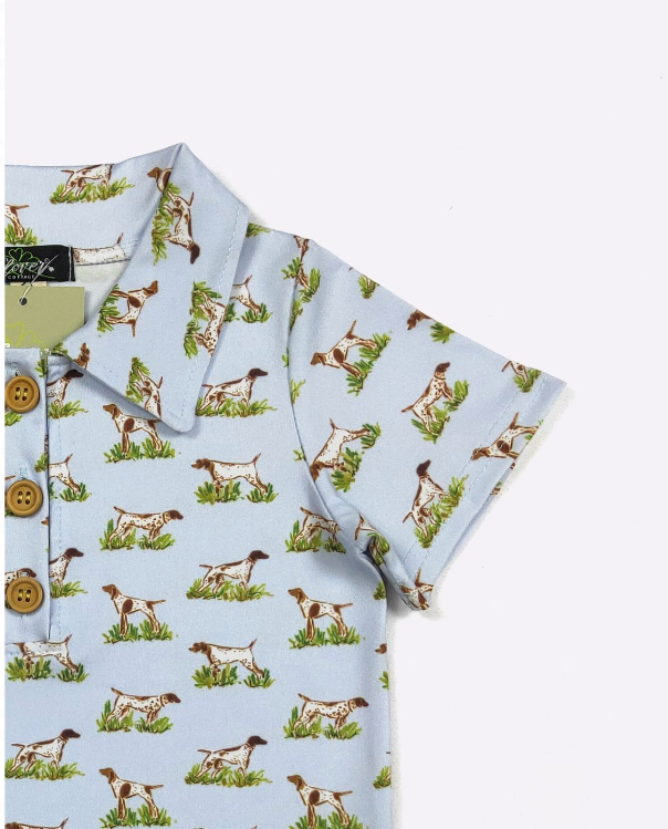 Pointer Hunt Boy Collar Shirt