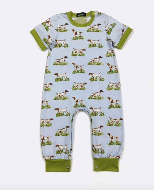 Pointer Hunt Boy Romper