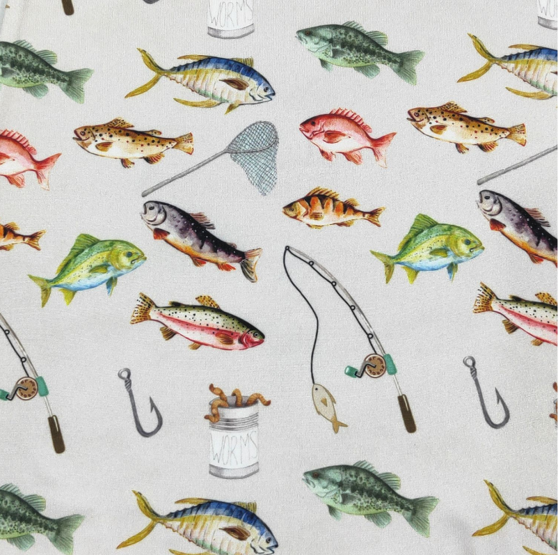 Rainbow Trout Baby Knotted Gown