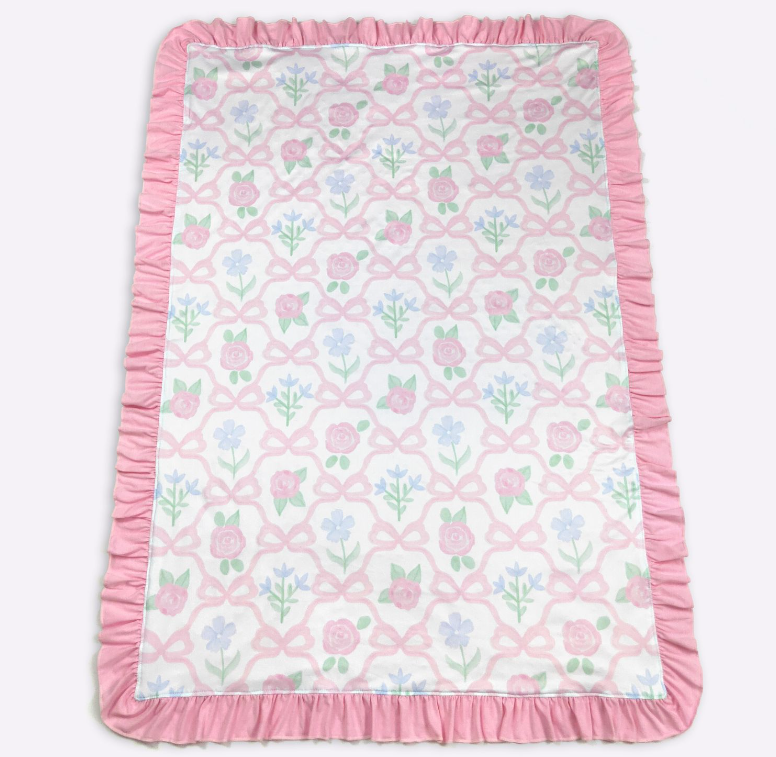 Pastel Coquette Blanket